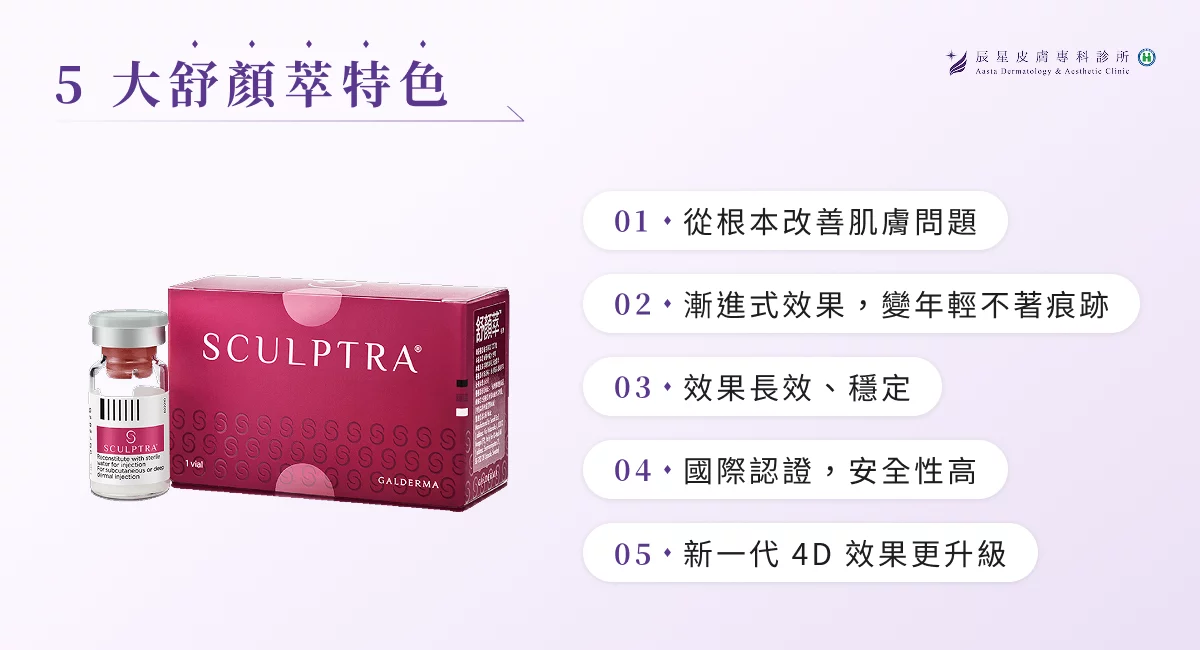 5 大舒顏萃特色