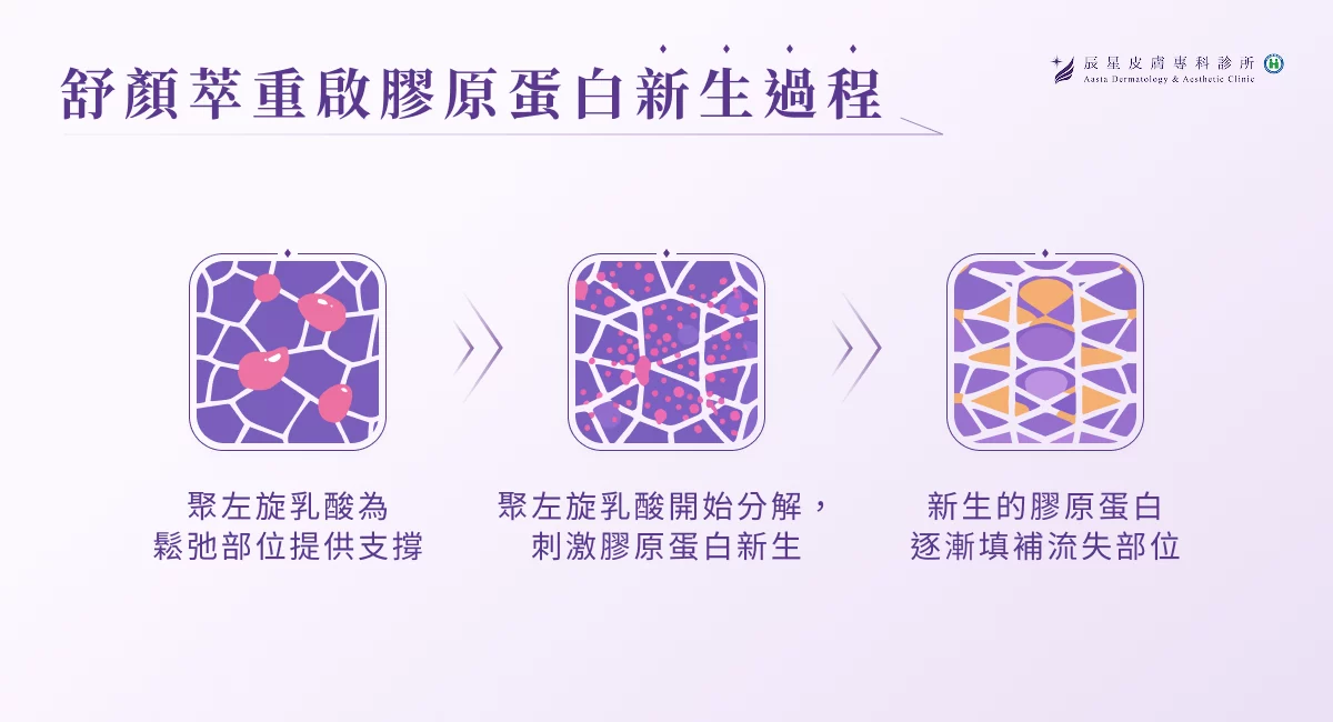 舒顏萃重啟膠原蛋白新生過程